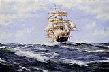 Montague Dawson Canvas Paintings - The Torrens